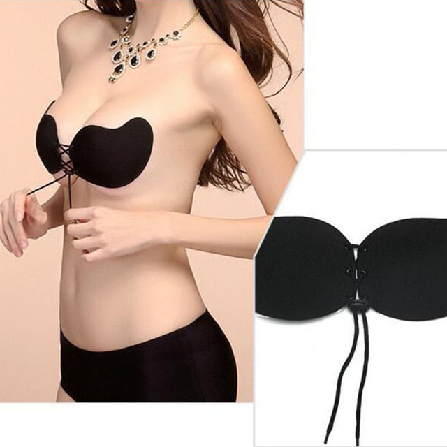 WOman Invisible bra Supper